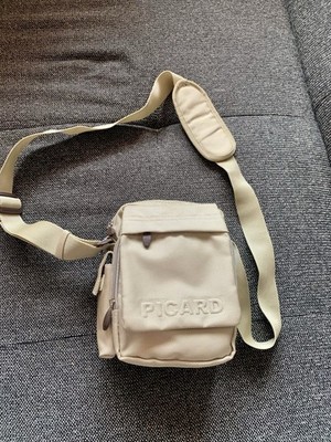 Picard kleine Umhängetasche - Creme Beige - Crossbody - viele Fächer