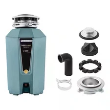 Turbo Grind Max 1-1/4 Hp. Continuous Feed Garbage Disposal with Power Cord
