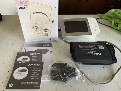 #ad #ad Omron BP5450 Platinum Upper Arm Blood Pressure Monitor Digital Display Wireless $60.00