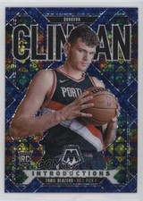 2024 Mosaic Introductions Fast Break Blue Prizm 32/85 Donovan Clingan #11 1co7