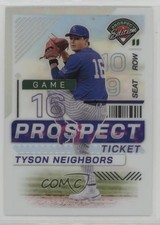 2024 Panini Prospect Edition Silver Prizm Tyson Neighbors #65 8d2