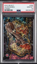 2022 PANINI SELECT COSMIC #286 JALEN DUREN PSA 10