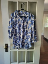 Rebecca Malone Long sleeve satin button down ...