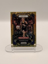2024 Panini Prizm Monopoly Natasha Cloud #11 Gold Mojo Mercury /500