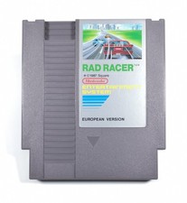 Thumbnail of ebay&reg; auction 376548390862 | Rad Racer - Nintendo NES - PAL B Spiel - guter Zustand