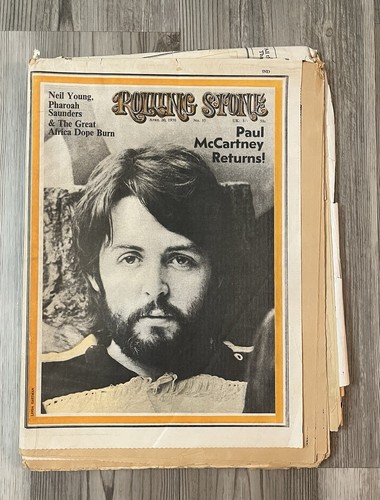 Rolling Stone Magazin Nummer 57 April 1970 Paul McCartney Returns