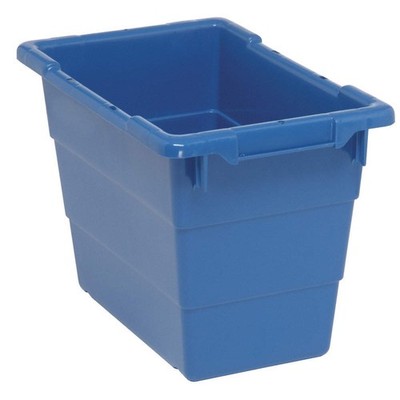 QUANTUM STORAGE SYSTEMS TUB1711-12BL Cross Stking Ctr,Blue,Solid,PP 11M636