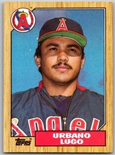 ⚾ 1987 Topps #92b Urbano Lugo California Angels