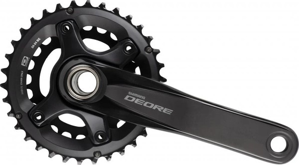 Shimano Kurbelgarnitur Deore FC-M6000 Kurbelgarnitur - 10-Fach, 175 Mm, 34-24...-image