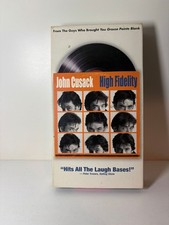 High Fidelity VHS Tape John Cusack Stephen Frears R Comedy Drama NTSC 114 Min