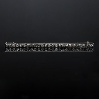 Brosche 1,00 ct. Brillanten Diamanten 375 Gold 9 Karat Top Preis Deta-3257
