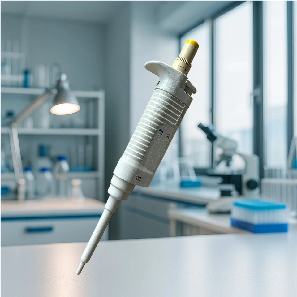 Eppendorf Research 20 µL Einkanal Pipette geprüft günstig - Bild 1 von 1