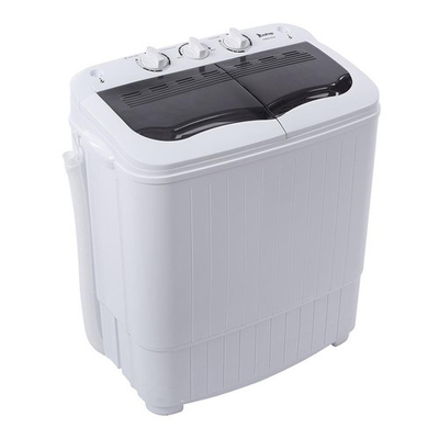 #ad #ad Compact Twin Tub Washing Machine 14.3 Lbs Portable Washer Wash and Spin Cycle $98.59