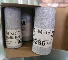 10x Rolls 3m Stikit Sand Paper Refill 120a Grit 2 12x70 16286 10x Rolls 3m Stikit Sand Paper Refill 120a Grit 2 12x70 16286