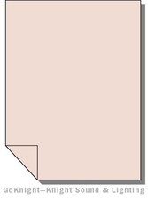 Lee Filters 185 Cosmetic Burgundy Lighting Gel Sheet DISCONTINUED 
