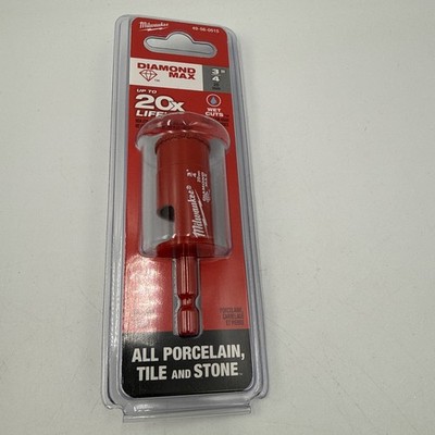 Milwaukee 49-56-0515 Diamond Max 3/4'' Porcelain, Tile, Stone drill bit