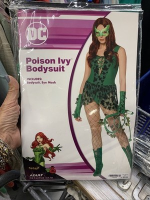 Poison Ivy Costume: Size adult XL DC Villains: BRAND NEW never worn
