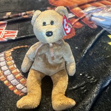 Ty Rare Beanie Baby Cashew The Bear 2000 Retired Pe Pellets Rare Tag Error