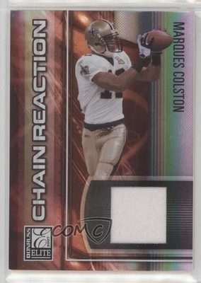 2007 Donruss Elite Chain Reaction Jerseys 86/150 Marques Colston #CR-6 0e0z