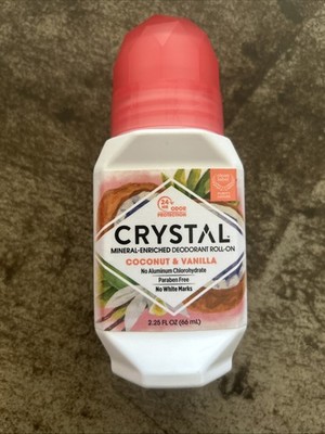 Mineral-Enriched Deodorant Roll-On, Coconut & Vanilla, 2.25 fl oz (66 ml)