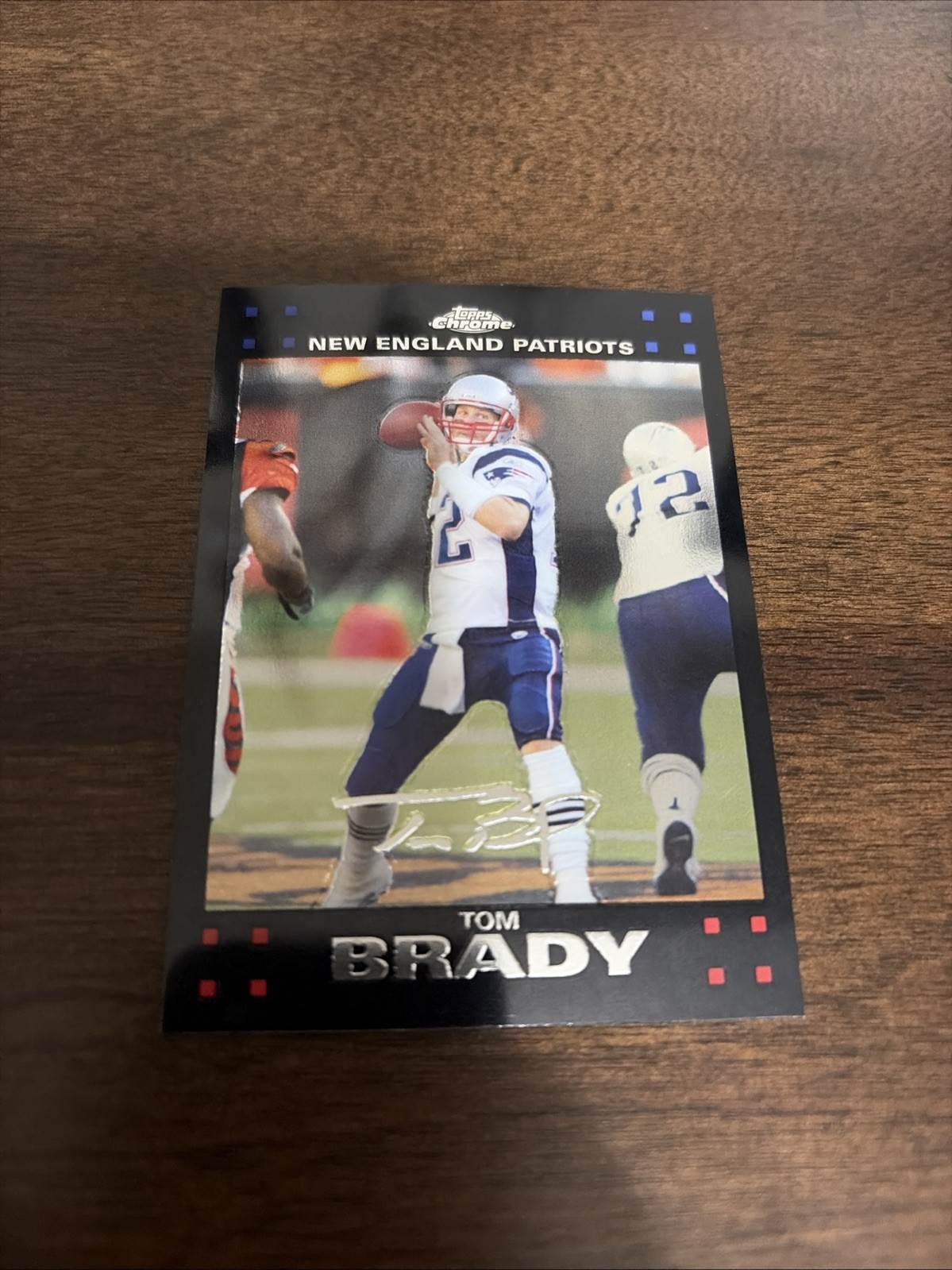 2007 Topps Chrome - Tom Brady #TC6 Refractor