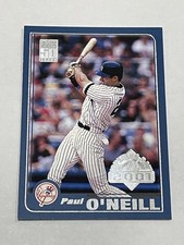 2001 Topps Opening Day Baseball #10 - Paul O'Neill - New York Yankees