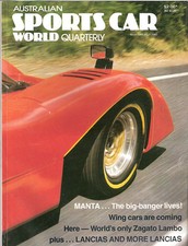Sports Car World 1980 May Lancia issue HPE Alfa 6C 3000CM Porsche Speedster HPE