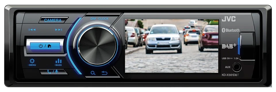 JVC KD-X561DBT MP3-Autoradio mit Bluetooth DAB USB iPod AUX-IN - Bild 4 von 4