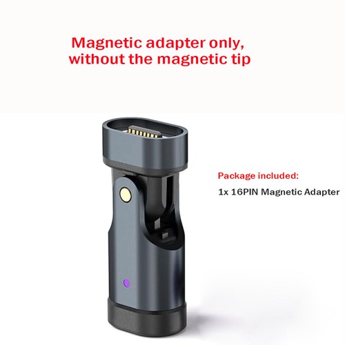 3PCS Magnet USB C Tips + Type C Magnetic Adapter PD 240W Fast Charging 180° Bend - 第 28/29 張圖片