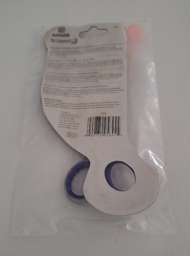 Mundial 564 Tintan-Edge 5-1/2" Titanium Coated Hobby / Craft Scissors Purple NEW - Picture 6 of 7