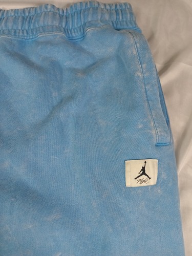 Jordan Flight Women's Washed Fleece Pants Dark Powder Blue DX3251-443 Size 3X - Picture 3 of 5