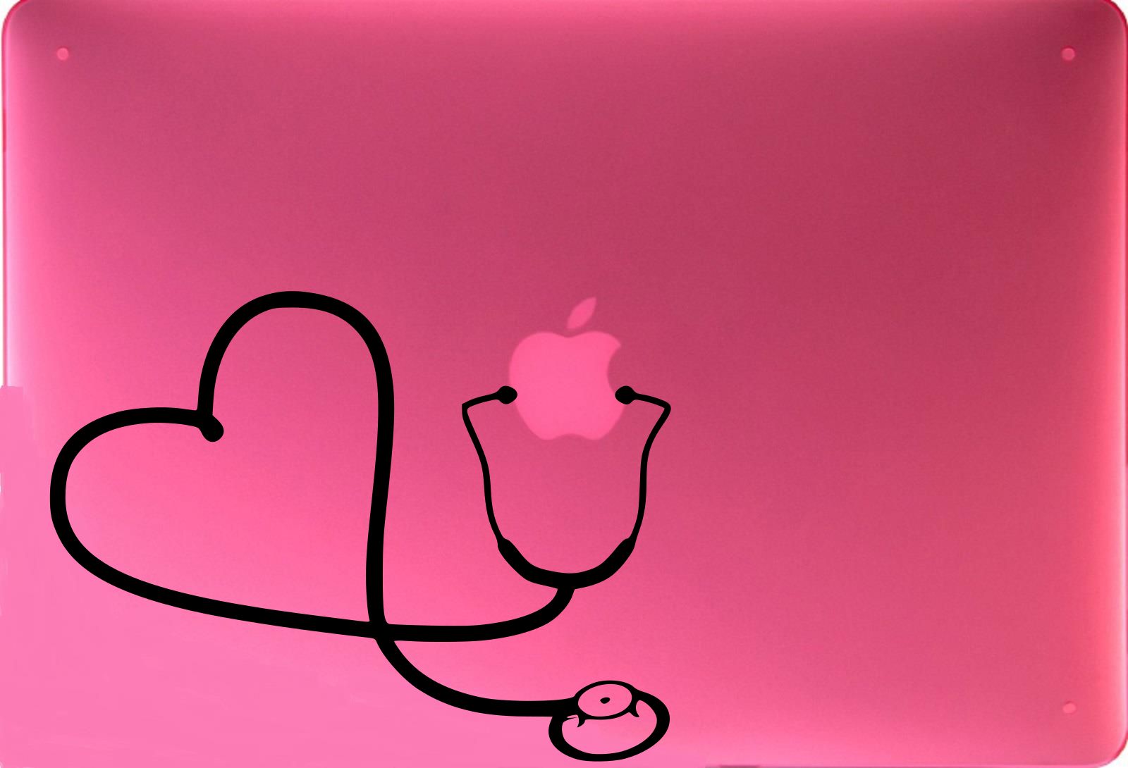 stethoscope decal sticker vinyl macbook doctor medical car window