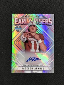 2023 Bowman U Chrome #ER-8 Jackson Arnold Early Risers Auto /99 Oklahoma