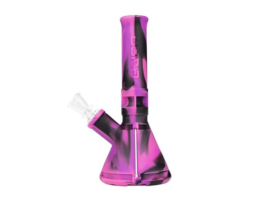 Eyce Silicone Mini Beaker Water Pipe 14mm Borosilicate Glass Bowl, More Colors - Picture 9 of 19