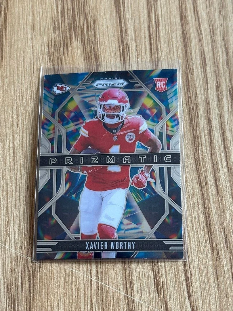 2024 PRIZM PRIZMATIC XAVIER WORTHY CHIEFS