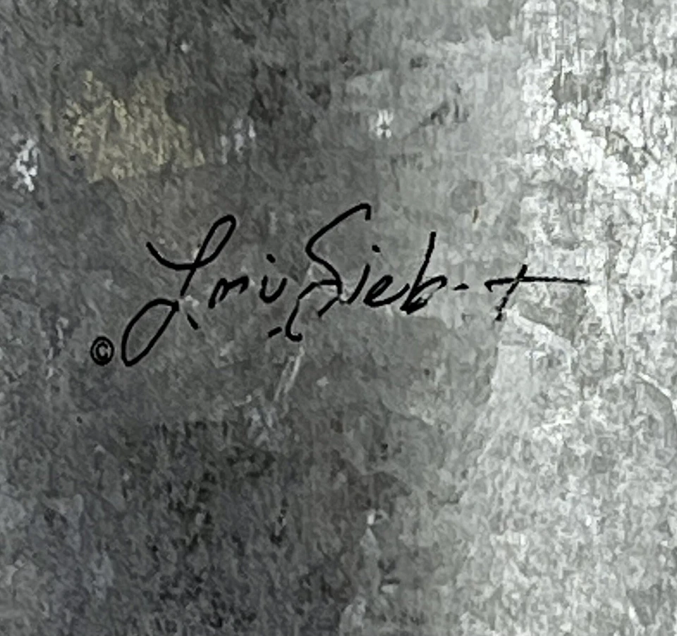 10" Letters for Wall Decor, Embossed Metal “V” Mandala Design by Lori Seibert - Image 3 of 4