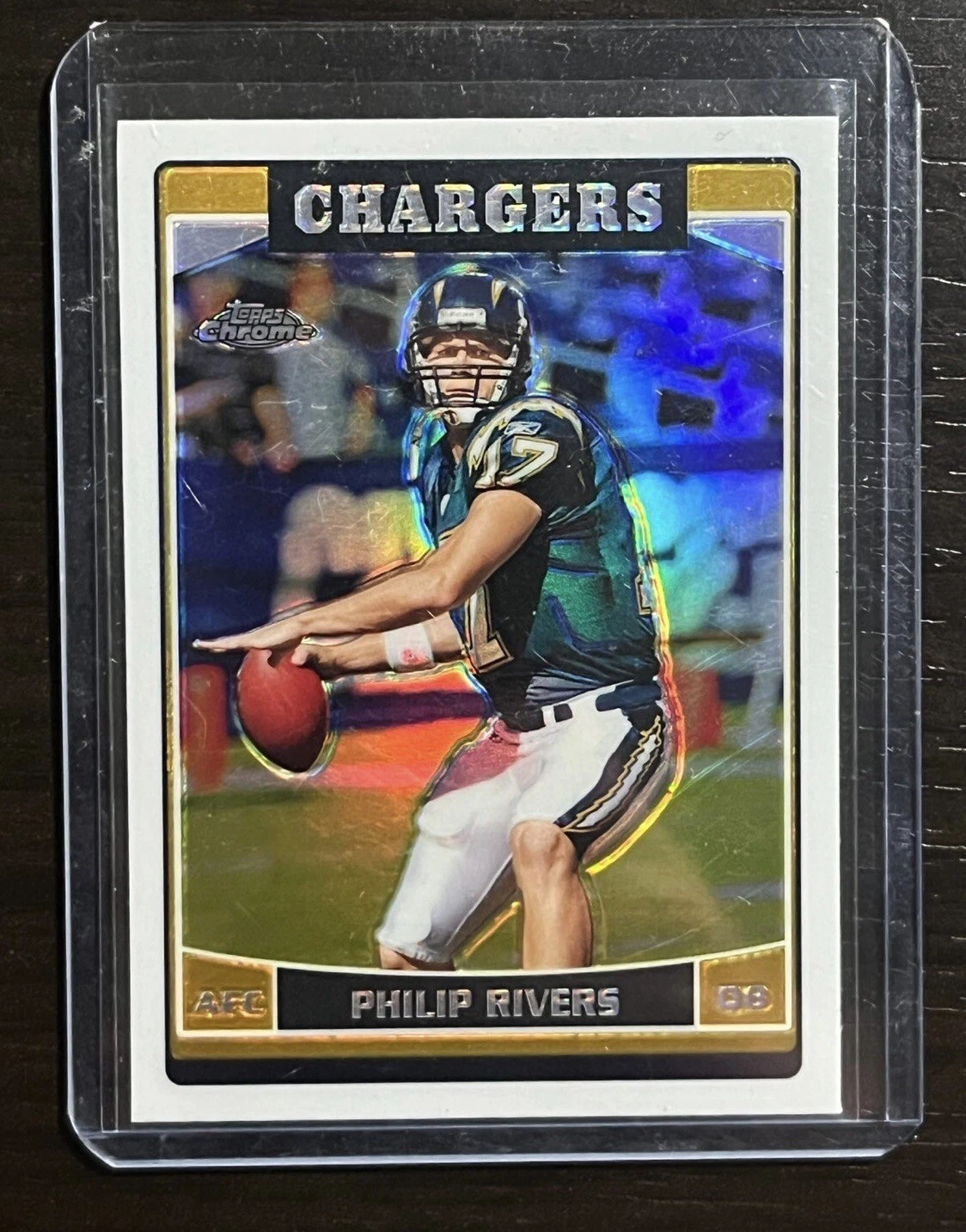 PHILIP RIVERS 2006 Topps Chrome REFRACTOR #99 Los Angeles Chargers