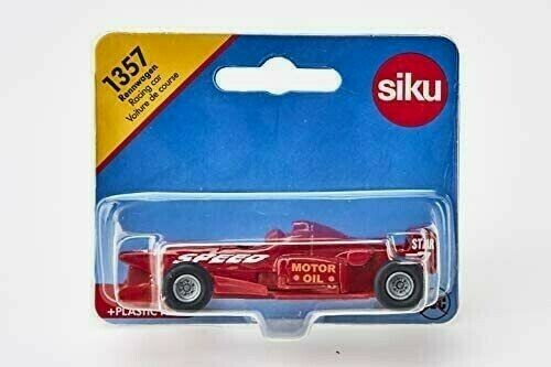 SIKU 1357 rennwagen red 1/55 - Afbeelding 1 van 1