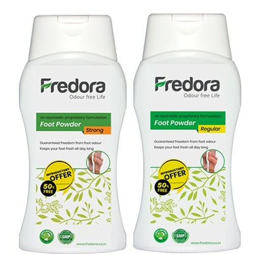 FREDORA FOOT TALCUM POWDER, UNISEX 90GM Antibacterial DEODRANT F SHIP