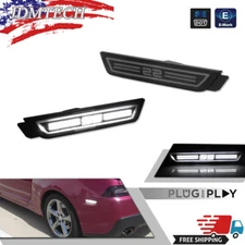 SS Style White LED Rear Side Marker Parking Lights For 2010-2015 Chevy Camaro