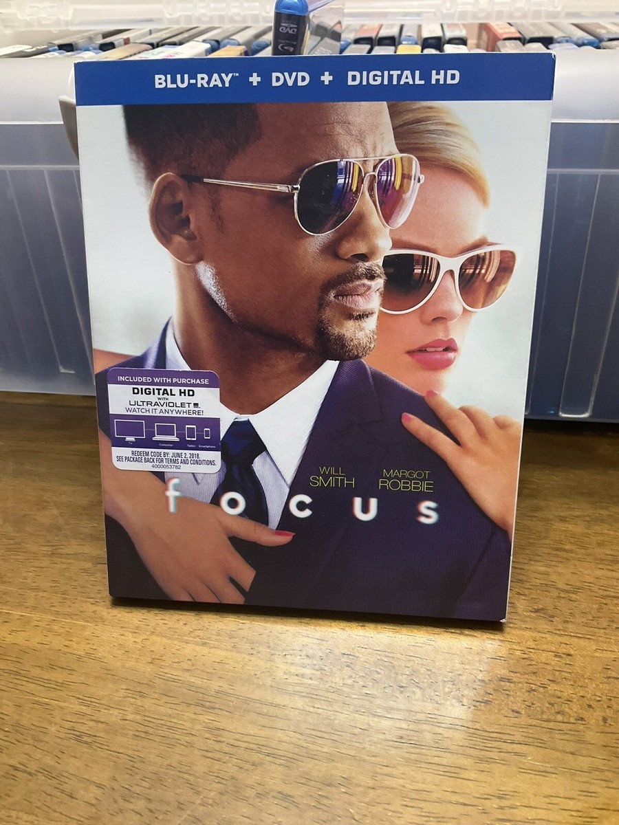 Focus (Blu-ray 2014) Will Smith - With Slipcover 883929471867| eBay
