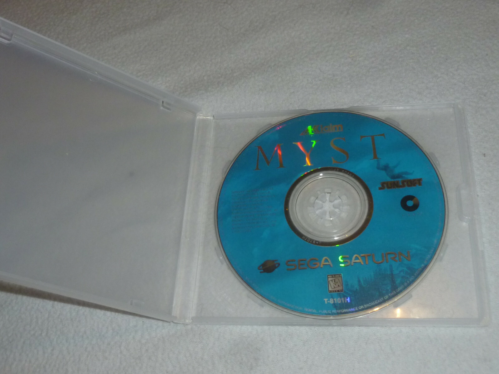 Myst Sur Sega Saturn – CD Seul, Jeu PAL, Très Bon état