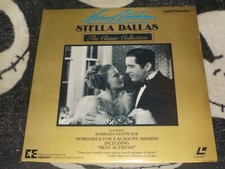 Stella Dallas NEW SEALED Laserdisc LD Barbara Stanwyck Free Ship 50