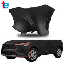 Front Driver Side Bumper Cover For Toyota Corolla Cross L/LE 2022-2023 Plastic