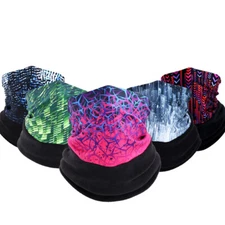 Winter Fleece Bandana Neck Warmer Ski Cold Weather Tube Scarf Half Face Mask US