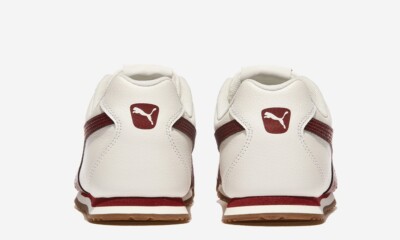 PUMA TURINO II T men's shoes 402049 03 Warm White-Intense Red-Gum