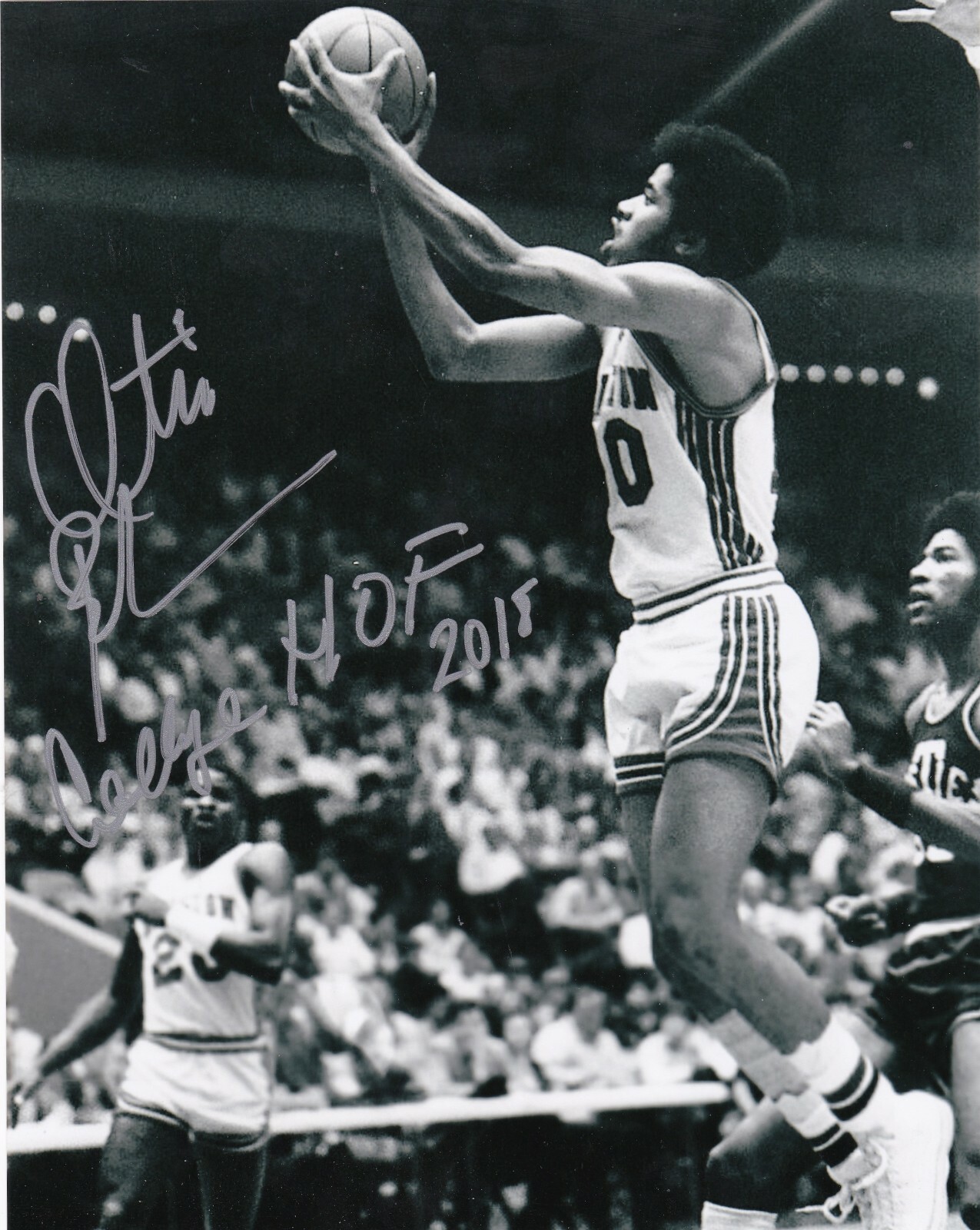 OTIS BIRDSONG HOUSTON COUGARS COLLEGE HOF 2018 ACTION SIGNED 8X10 
