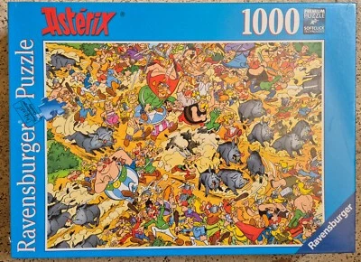 Ravensburger Puzzle 1000 Teile ASTERIX WILDSCHWEINJAGD 1000 Teile OVP NEU - Bild 1 von 2