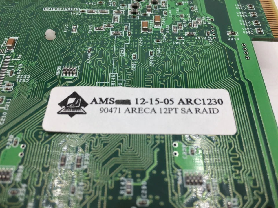 Areca ARC-1230 12-port PCIe SATA II RAID Controller ~ FREE S/H - Image 4 of 4