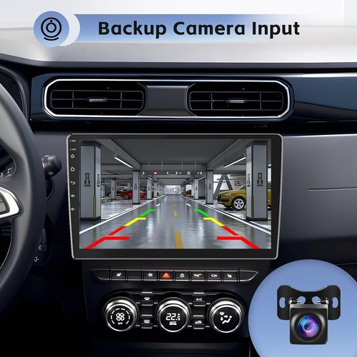 10 inch Android Universal Car Radio CarPlay with GPS Radio Bluetooth Rear Cam - Picture 7 of 7